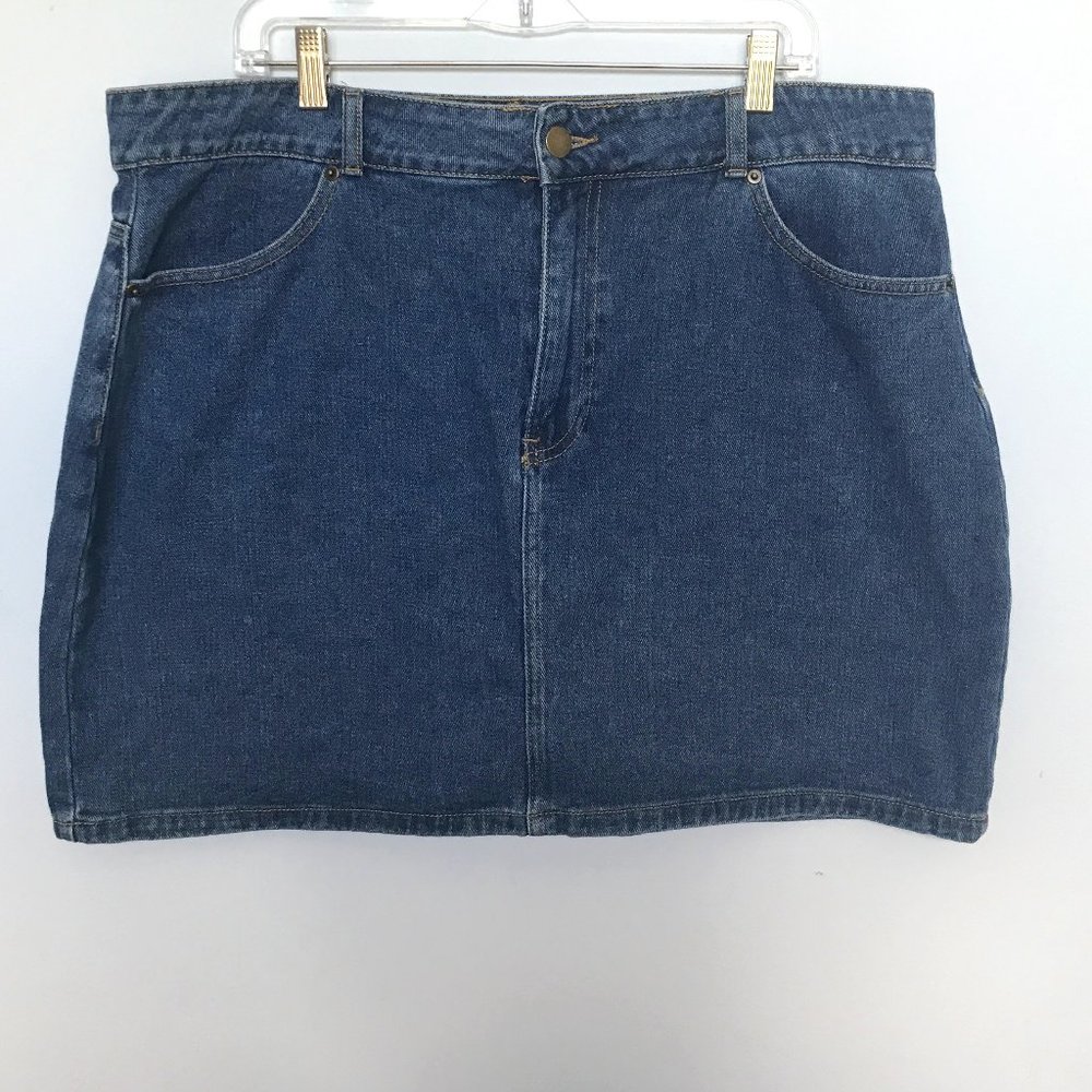 Forever 21 Jean Miniskirt